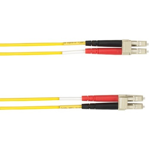 Black Box FOCMPSM-015M-LCLC-YL Cables Duplex Fiber Optic Patch Network Cable Focmpsm015mlclcyl 822088139591