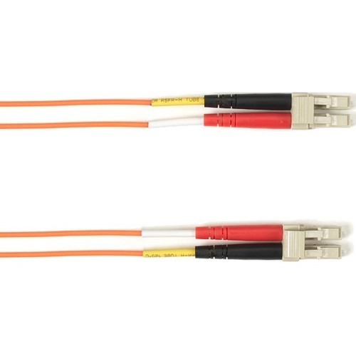 Black Box FOCMR10-001M-LCLC-OR Cables Duplex Fiber Optic Patch Network Cable Focmr10001mlclcor 822088139706