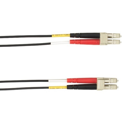 Black Box FOCMR10-020M-LCLC-BK Cables Duplex Fiber Optic Patch Network Cable Focmr10020mlclcbk 822088139942
