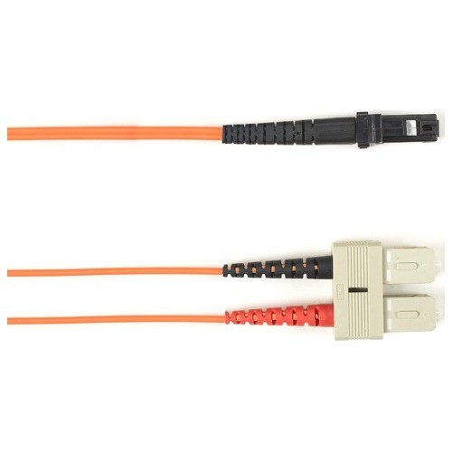 Black Box FOCMR62-002M-SCMT-OR Cables Duplex Fiber Optic Patch Network Cable Focmr62002mscmtor 822088140443