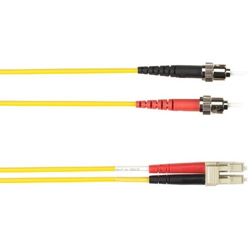 Black Box FOCMRSM-002M-STLC-YL Cables Black Box Fiber Optic Duplex Patch Network Cable - 6.50 Ft Fiber Optic Network Cable For Network Dev Focmrsm002mstlcyl 822088094968