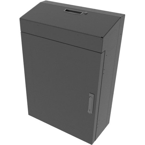 Middle Atlantic VWM-SD-6-36K-BW Rack Equipment Middle Atlantic 6ru Low-profile Vertical Wall Mount With Solid Top - 6u Rack Height X 19" Rack Width Vwmsd636kbw 656747291586