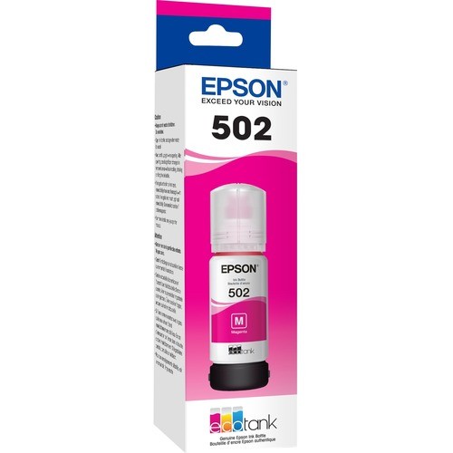 Epson T502320-S Ink Tanks & Bottles T502, Magenta Ink Bottle T502320s 010343935105
