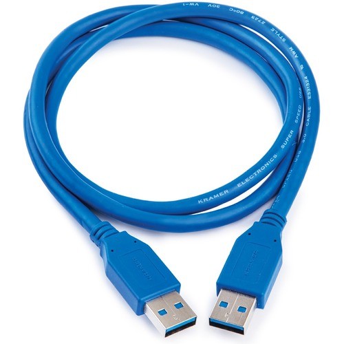 Kramer Electronics 96-0230006 Cables Kramer Usb 3.0 A (m) To A (m) Cable - 6 Ft Usb Data Transfer Cable For Printer, Scanner, Camera, Key 960230006 7291063043001