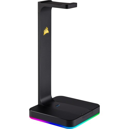 Corsair CA-9011167-NA Cradles Corsair St100 Rgb Premium Headset Stand With 7.1 Surround Sound - Wired - Headset, Mobile Phone - Ch Ca9011167na 997856465117