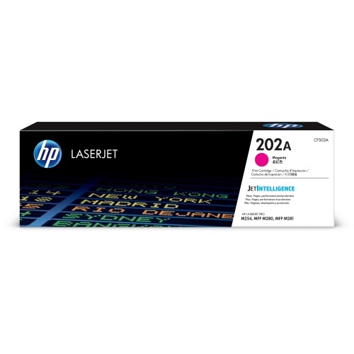 Hp CF503A Toners & Ink Cartridges 202a (cf503a) Magenta Original Laserjet Toner Cartridge 190781107033