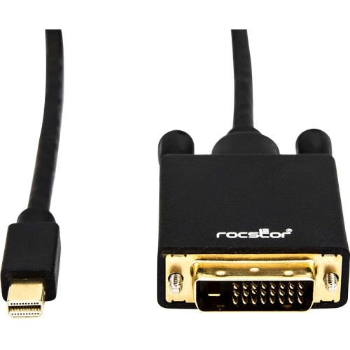 Rocstor Y10C164-B1 Cables Rocstor Premium 6 Ft Mini Displayport To Dvi Cable - Mini Displayport To Dvi Cable Supports 1920x120 Y10c164b1 039752461364
