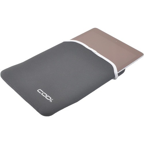Codi C1274 Carrying Cases 12 Tablet Neoprene Sleeve - Black 3.5mm Neoprene No Zipper (c1274) 633886007124