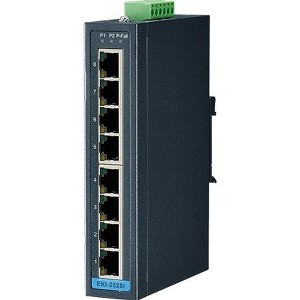 B And B Smartworx EKI-2528I-BE Switches & Bridges Advantech 8-port Ethernet Switch W/ Wide Temp - 8 Ports - 2 Layer Supported - Twisted Pair - Wall Mo Eki2528ibe 816191010762