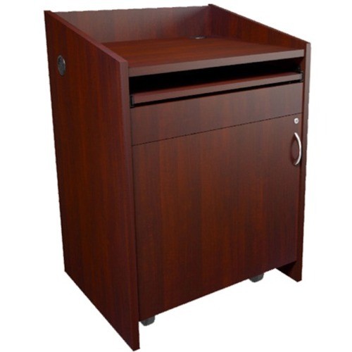 Middle Atlantic L2LDC2CCMGC Tables & Desks Middle Atlantic Pre-configured L2 Series Lectern, 28" W, 25" D, With Connectivity - 150 Lb Capacity  656747310874