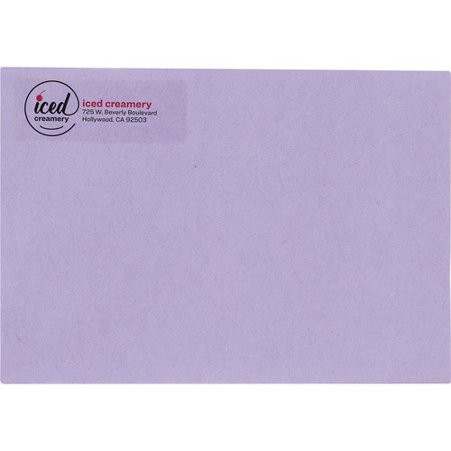 Avery Dennison 06520 Glossy Clear Easy Peel Mailing Labels 2/3 X 1 3/4 for sale online 