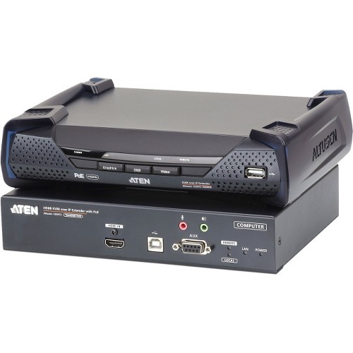 Aten KE8952T KVM Consoles/Extenders Aten 4k Hdmi Single Display Kvm Over Ip Transmitter With Poe-taa Compliant - 1 Computer(s) - 1 Local 818253899797