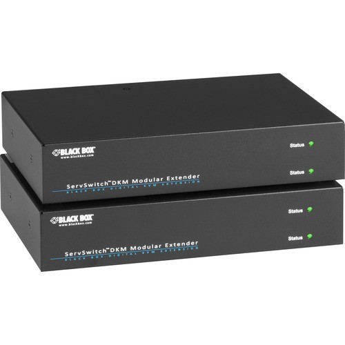 Black Box AMS9204A KVM Consoles/Extenders Black Box Kvm Extender - Displayport 1.2 4k60, Usb Hid, Single-mode Fiber - 1 Computer(s) - 1 Local  822088125433