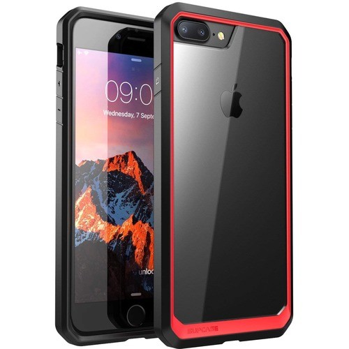 I-Blason S-IPH8-UN-RD/BK Carrying Cases I-blason Unicorn Beetle Style Carrying Case (holster) Apple Iphone 8 Smartphone - Red - Impact Resis Siph8unrdbk 752454321469