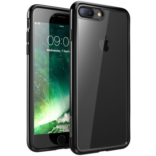 I-Blason IPH8P-HALO-C/BK Skins I-blason Halo Case - For Apple Iphone 8 Plus Smartphone - Black, Clear - Polycarbonate (iph8p-halo-c Iph8phalocbk 752454320806