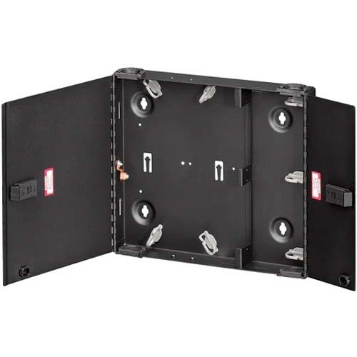 Leviton 5WSML-02C Mounting Kits Leviton 5wsml-02c Wall Mount For Splice Tray, Adapter Plate, Cable, Fiber Optic Enclosure 5wsml02c 0078477824979