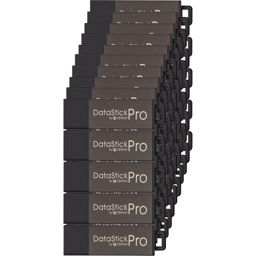 Centon Electronics S1-U2P1-16G50PK Flash Drives Centon Datastick Pro Usb 2.0 Flash Drives - 16 Gb - Usb 2.0 - Gray - 5 Year Warranty - 50 Pack (s1-u S1u2p116g50pk 731969618516