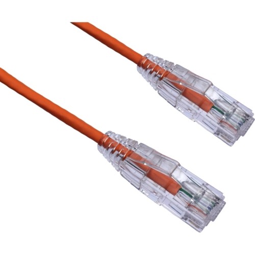 Axiom Memory C6ABFSB-O100-AX Cables Axiom 100ft Cat6a Bendnflex Ultra-thin Snagless Patch Cable 650mhz (orange) - 100 Ft Category 6a Net C6abfsbo100ax 841280149627