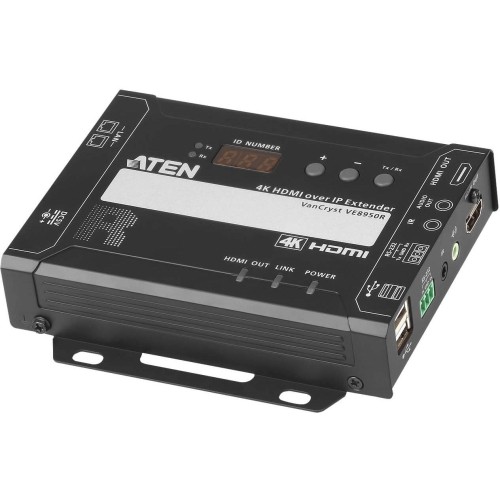 Aten VE8950R KVM Consoles/Extenders Aten Ve8950r 4k Hdmi Over Ip Receiver-taa Compliant - 1 Remote User(s) - 4k - 4096 X 2160 Maximum Vi 818242981588