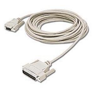 C2g 03019 Cables C2g 6ft Db25 Male To Db9 Female Null Modem Cable - Db-25 Male - Db-9 Female - 6ft - Beige (03019) 757120030195