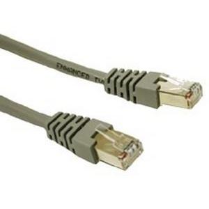 C2g 27250 Cables C2g 7ft Cat5e Molded Shielded (stp) Network Patch Cable - Gray - Rj-45 Male - Rj-45 Male - 7ft - Gra 757120272502