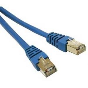 C2g 27241 Cables C2g-3ft Cat5e Molded Shielded (stp) Network Patch Cable - Blue - Category 5e For Network Device - Rj 610839302215