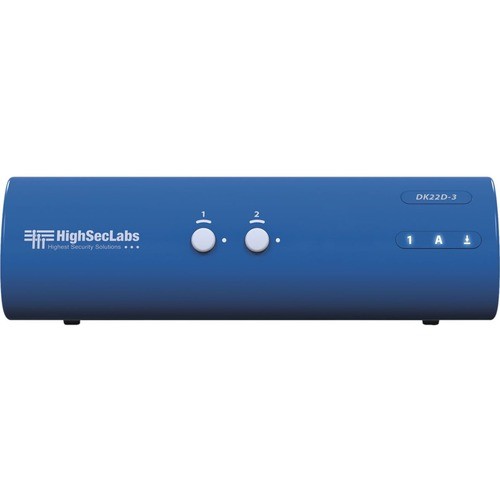Kramer Electronics 22-00005990 KVM Switchboxes Kramer Dk22d-3 Highseclabs Secure Dual Head 2-port 4k30 Uhd Dvi-i Kvm Switch - 2 Computer(s) - 1 Loc 2200005990 7290108020786