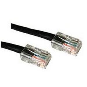 C2g 26374 Cables C2g-1ft Cat5e Non-booted Unshielded (utp) Network Patch Cable - Black - Category 5e For Network Devi 757120263746