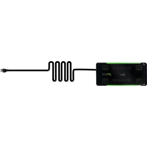 Plugable Technologies PS12-USB25 Power Strips 12-outlet Power Strip With 2-port Usb Charger Ps12usb25 819927011408