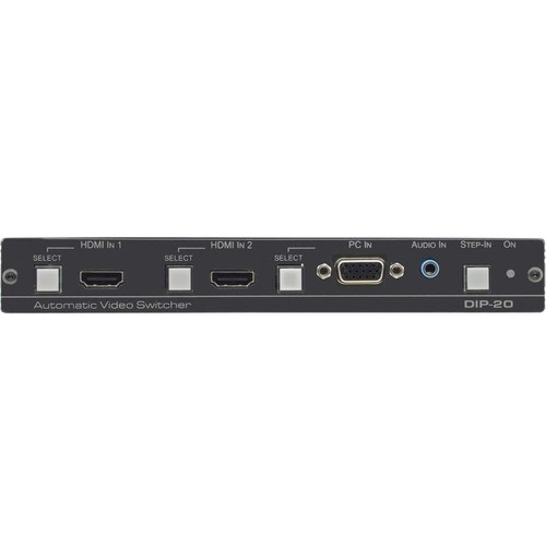 Kramer Electronics 20-80356090 VGA Switchboxes Kramer Megatools Dip-20 Audio/video Switchbox - 4k - Twisted Pair - 3 X 1 - Display, Computer, Speak 2080356090 7291063075897