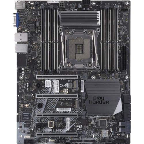 Supermicro MBD-C9X299-RPGF-B Motherboards Supermicro C9x299-rpgf Desktop Motherboard - Intel X299 Chipset - Socket R4 Lga-2066 - Intel Optane  Mbdc9x299rpgfb 672042296118