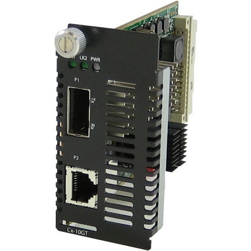 Perle Systems 05061610 Transceivers/Media Converters Perle C-10grt-sfp Media Converter - 1 X Network (rj-45) - Multi-mode, Single-mode - 10 Gigabit Ether 734660616102
