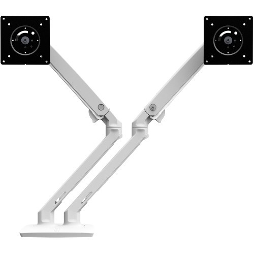 Ergotron 45-518-216 Mounting Kits Ergotron Mounting Arm For Monitor, Lcd Display - White - 2 Display(s) Supported - 24" Screen Support 45518216 698833063745