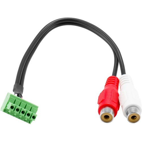 Harman Pro FG10-003-20 Cables Amx 5-pin 3.5mm Phoenix To 2 Rca Female Cable - 6" Mini Phoenix/rca Audio Cable For Audio Device - F Fg1000320 718878000168