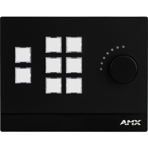 Harman Pro FG2102-08-BL A/V Control Panels Amx Massio 8-button Controlpad With Knob (us, Uk, Eu) (fg2102-08-bl) Fg210208bl 718878024836
