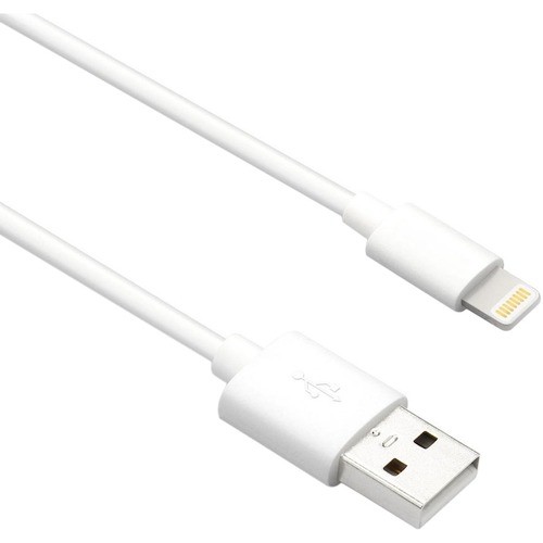 Axiom Memory LGMUSBAMW06-AX Cables Axiom Lightning To Usb-a M/m Adapter Cable - White 6ft - 6 Ft Lightning/usb Data Transfer Cable For  Lgmusbamw06ax 841280152450