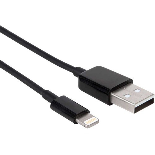 Axiom Memory LGMUSBAMK06-AX Cables Axiom Lightning To Usb-a M/m Adapter Cable - Black 6ft - 6 Ft Lightning/usb Data Transfer Cable For  Lgmusbamk06ax 841280152436