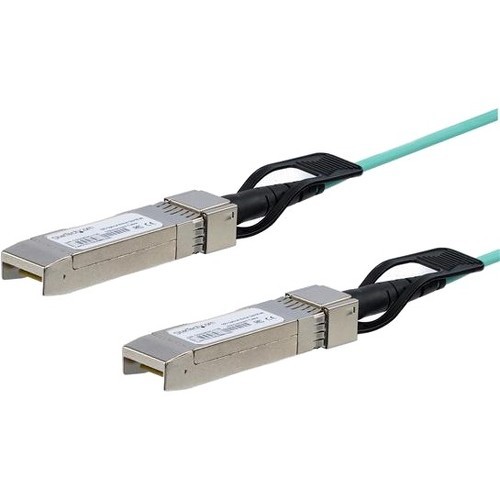 Startech SFP10GAOC5M Cables Sfp+ Active Optical Cable - 5 M (16.4 Ft.) 818214523938