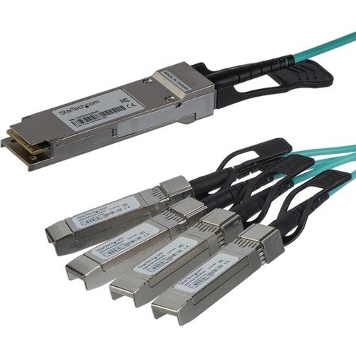 Startech QSFP4X10GAO3 Cables Qsfp+ To 4x Sfp+ - 3 M (9.8 Ft.) 818214136770