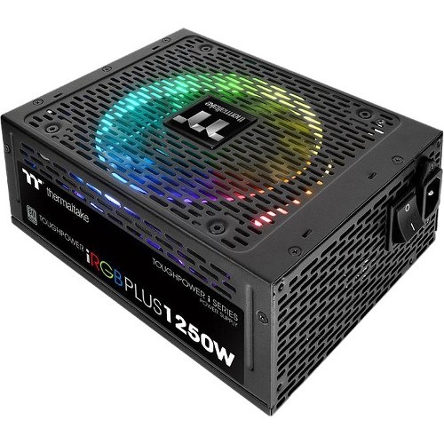 Thermaltake PS-TPI-1250DPCTUS-T Power Supplies Thermaltake Toughpower Irgb Plus 1250w Titanium - Tt Premium Edition - Internal - 120 V Ac, 230 V Ac Pstpi1250dpctust 818216414135