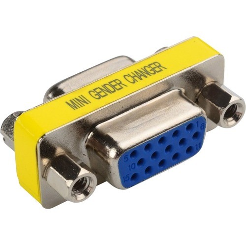 Axiom Memory HD15VGAFFC-AX Connector Adapters Axiom Hd15 Vga Mini Gender Changer F/f (coupler) - 1 X 15-pin Hd-15 Vga Female - 1 X 15-pin Hd-15 Vg Hd15vgaffcax 841280152764