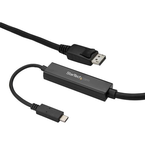 Startech CDP2DPMM3MB Cables 3m / 10 Ft Usb C To Displayport Cable - Usb-c To Dp Cable - 4k 60hz - Black 818215316836