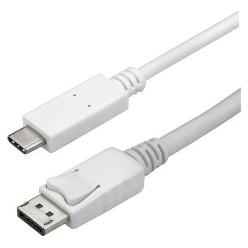 Startech CDP2DPMM3MW Cables 3 M (10 Ft.) Usb-c To Displayport Cable - 4k 60hz - White 065030873789