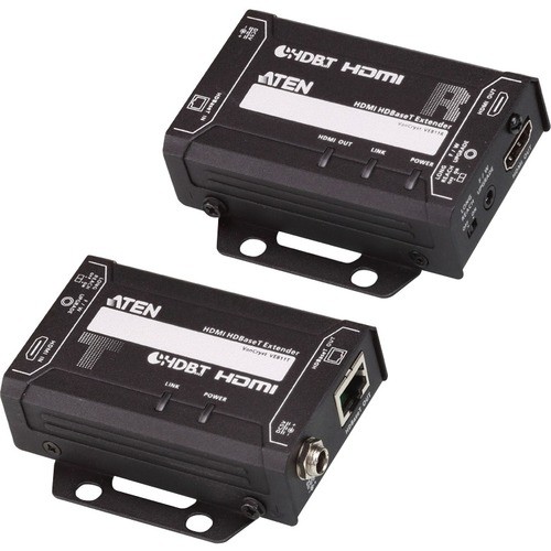 Aten VE811 Video Consoles/Extenders Aten Hdmi Hdbaset Extender (4k@100m) (hdbaset Class A)-taa Compliant - 1 Input Device - 1 Output Dev 672792007651