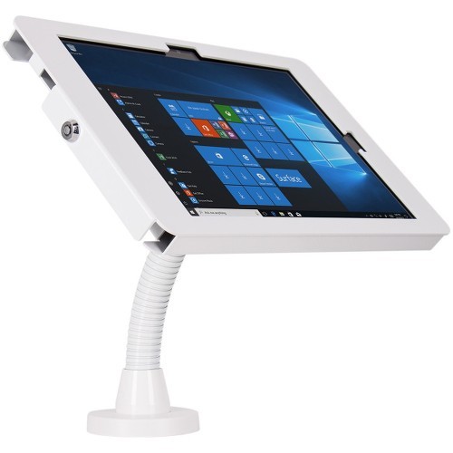 The Joy Factory KAM305W Stands & Cabinets The Joy Factory Elevate Ii Flex Countertop Kiosk For Surface Pro   Pro 4   Pro 3 (white) - 10.8" Hei 817713017320