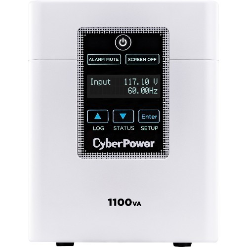 CyberPower M1100XL UPS General Purpose Cyberpower M1100xl Medical Ups Systems - 1100va/880w, 120 Vac, Nema 5-15p-hg, Mini-tower, 6 Outlets, 649532618712