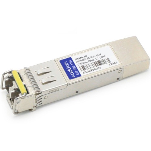Addon J9153D-AO Switch Modules Addon Hp J9153d Compatible Taa Compliant 10gbase-er Sfp+ Transceiver (smf, 1550nm, 40km, Lc, Dom) -  J9153dao 821455730669