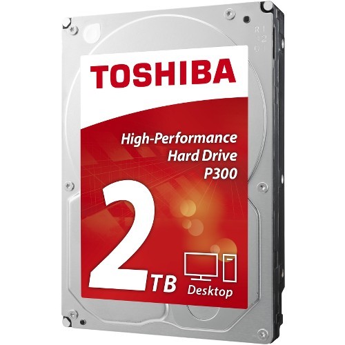 Toshiba HDWD120UZSVA Hard Drives Toshiba P300 2 Tb Hard Drive - 3.5" Internal - Sata (sata/600) - 7200rpm - 64 Mb Buffer (hdwd120uzsv 889661155584
