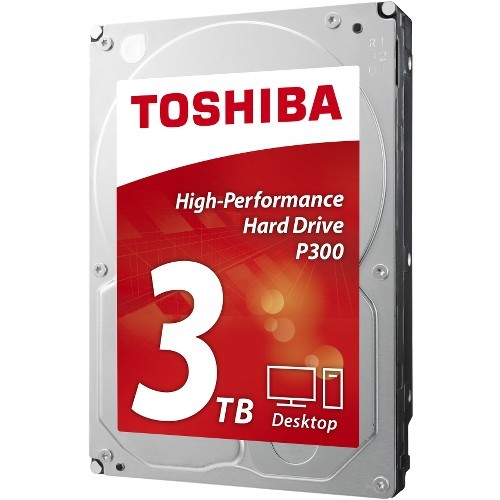 Toshiba HDWD130UZSVA Hard Drives Toshiba P300 3 Tb Hard Drive - 3.5" Internal - Sata (sata/600) - 7200rpm - 64 Mb Buffer (hdwd130uzsv 817215569754