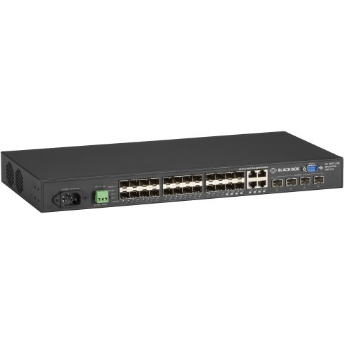 Black Box LGB5128A-R2 Switches & Bridges Black Box Gigabit Managed Ethernet Sfp Fiber Switch - 28-port - 4 Ports - Manageable - Gigabit Ether Lgb5128ar2 822088142034